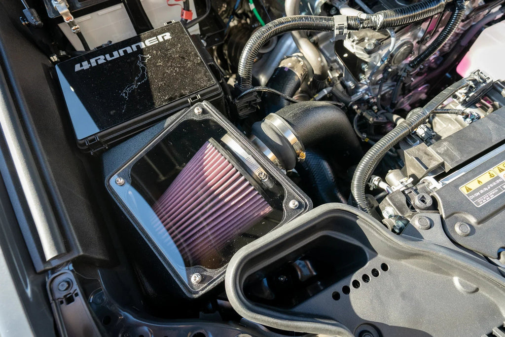 Acrylic Window for K&N 63 Series Air Intake - 2024+ Land Cruiser / Tacoma / 2025+ 4Runner StickerFab