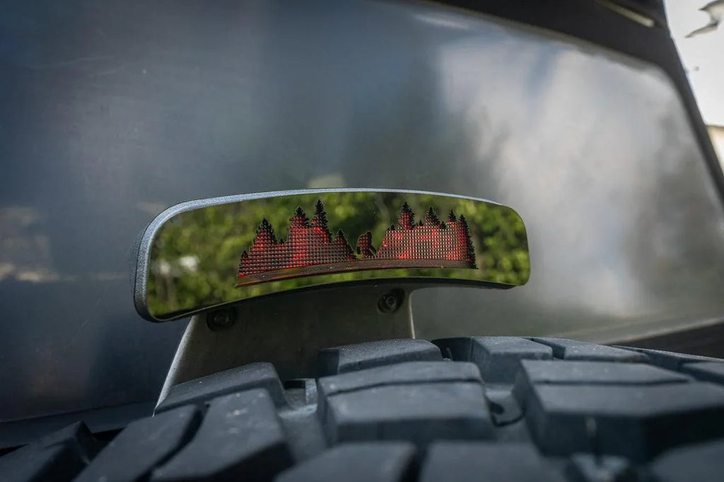 Laser Series Acrylic Third Brake Light Overlay - 2021+ Bronco StickerFab