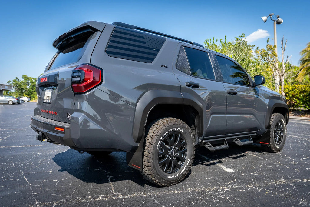 4RUNNER Rear Hatch Liftgate Emblem Overlays - 2025+ 4Runner StickerFab