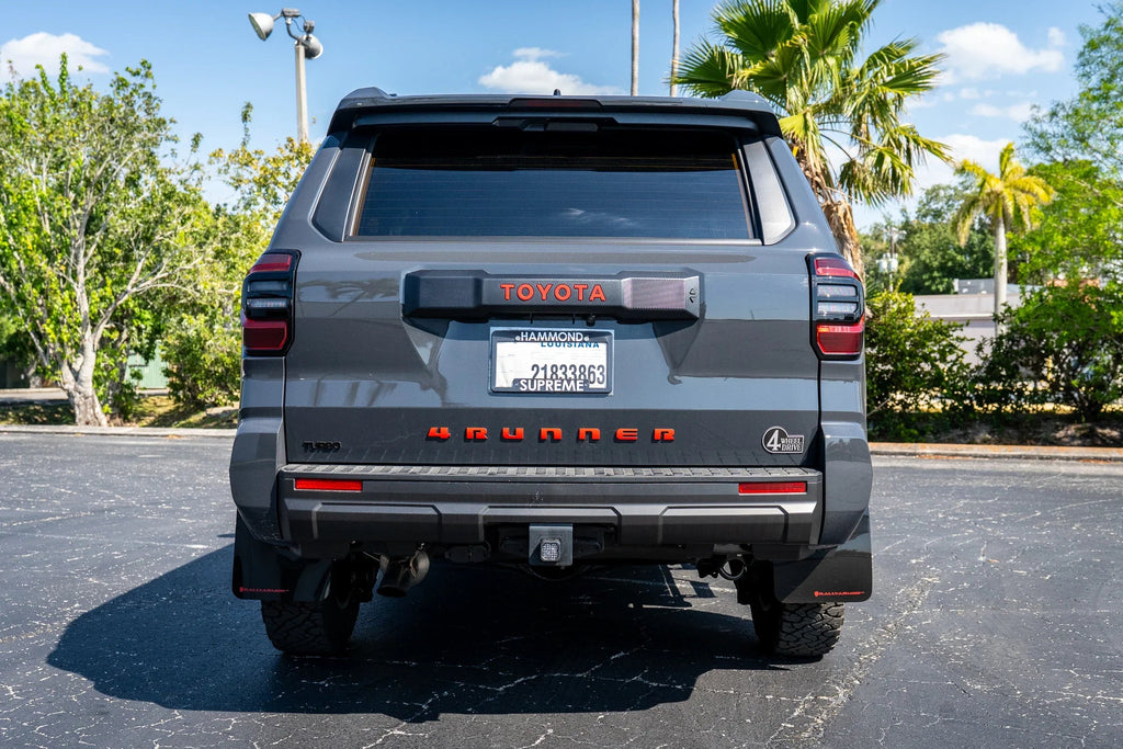4RUNNER Rear Hatch Liftgate Emblem Overlays - 2025+ 4Runner StickerFab