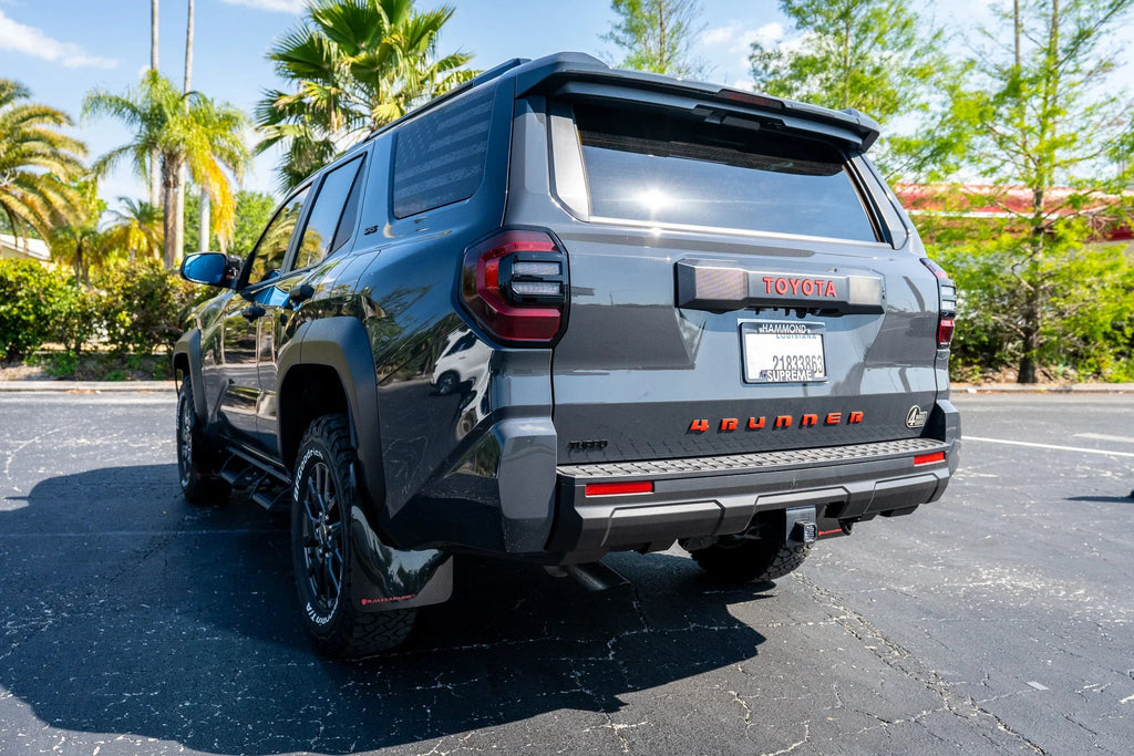 4RUNNER Rear Hatch Liftgate Emblem Overlays - 2025+ 4Runner StickerFab