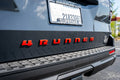 4RUNNER Rear Hatch Liftgate Emblem Overlays - 2025+ 4Runner StickerFab