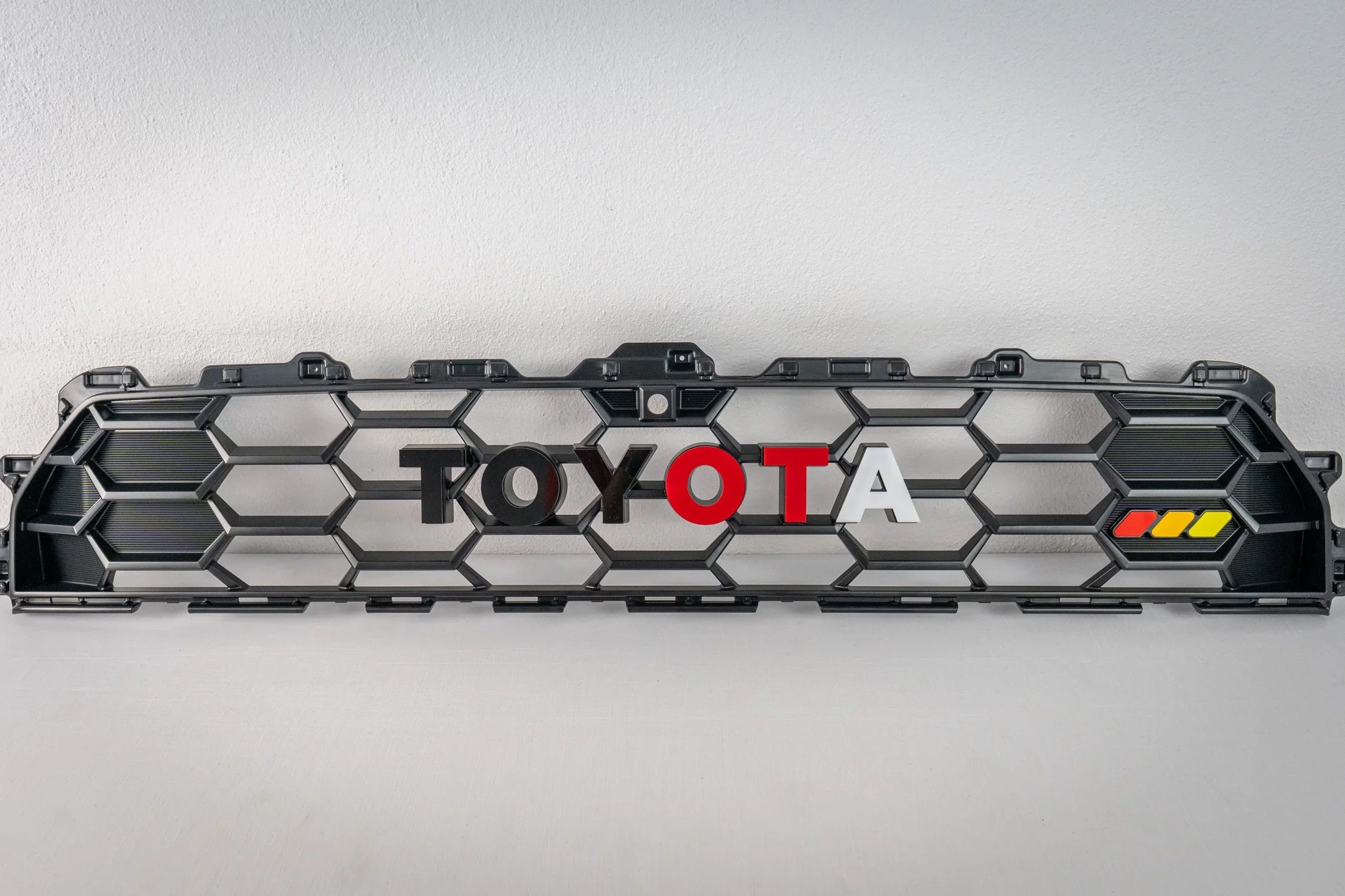 TOYOTA Front Grille Acrylic Emblem Overlays - 2025+ 4Runner TRD Pro / Trailhunter StickerFab
