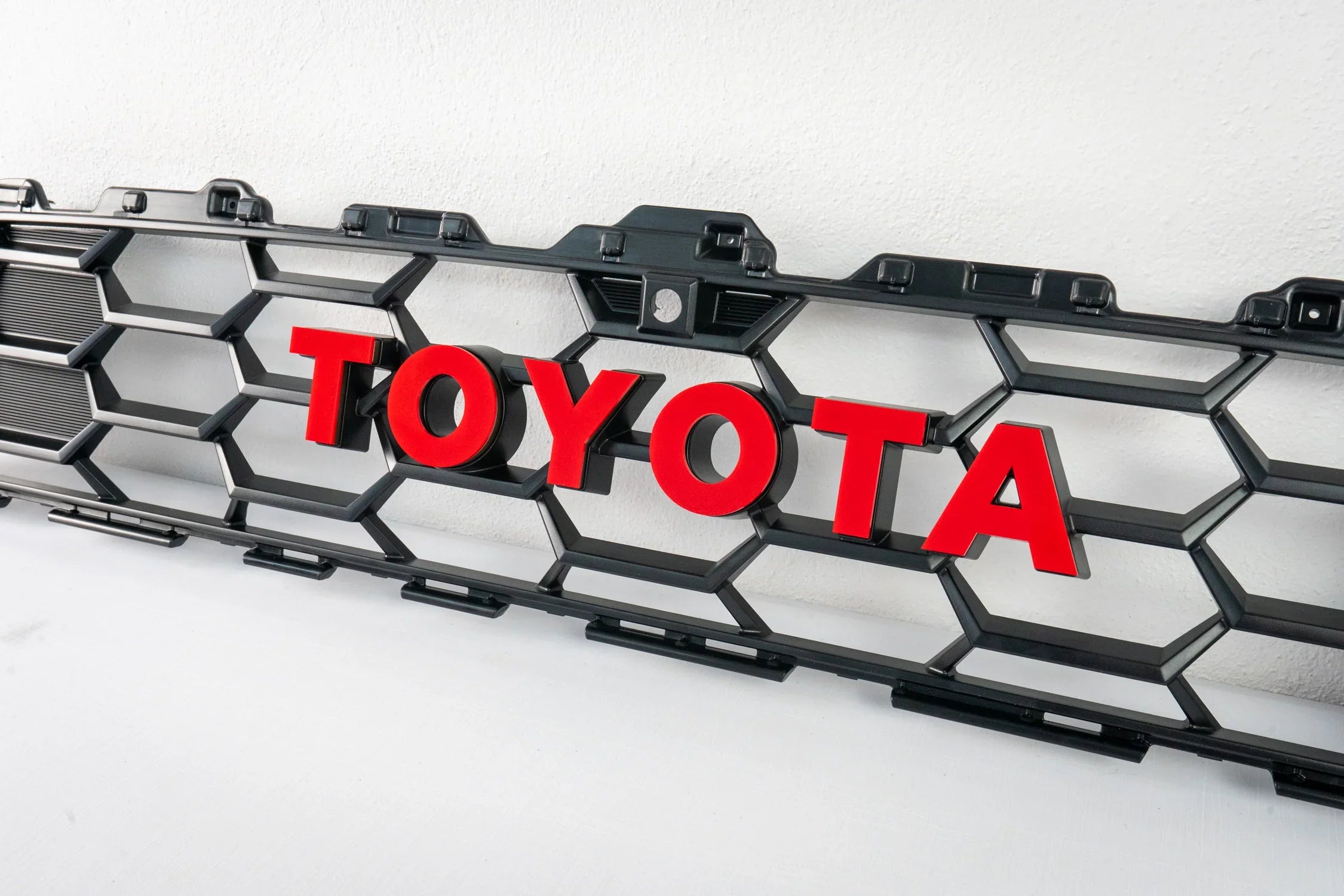 TOYOTA Front Grille Acrylic Emblem Overlays - 2025+ 4Runner TRD Pro / Trailhunter StickerFab