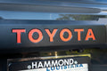 TOYOTA Emergency Reflective Rear Hatch Liftgate Emblem Overlays - 2025+ 4Runner StickerFab