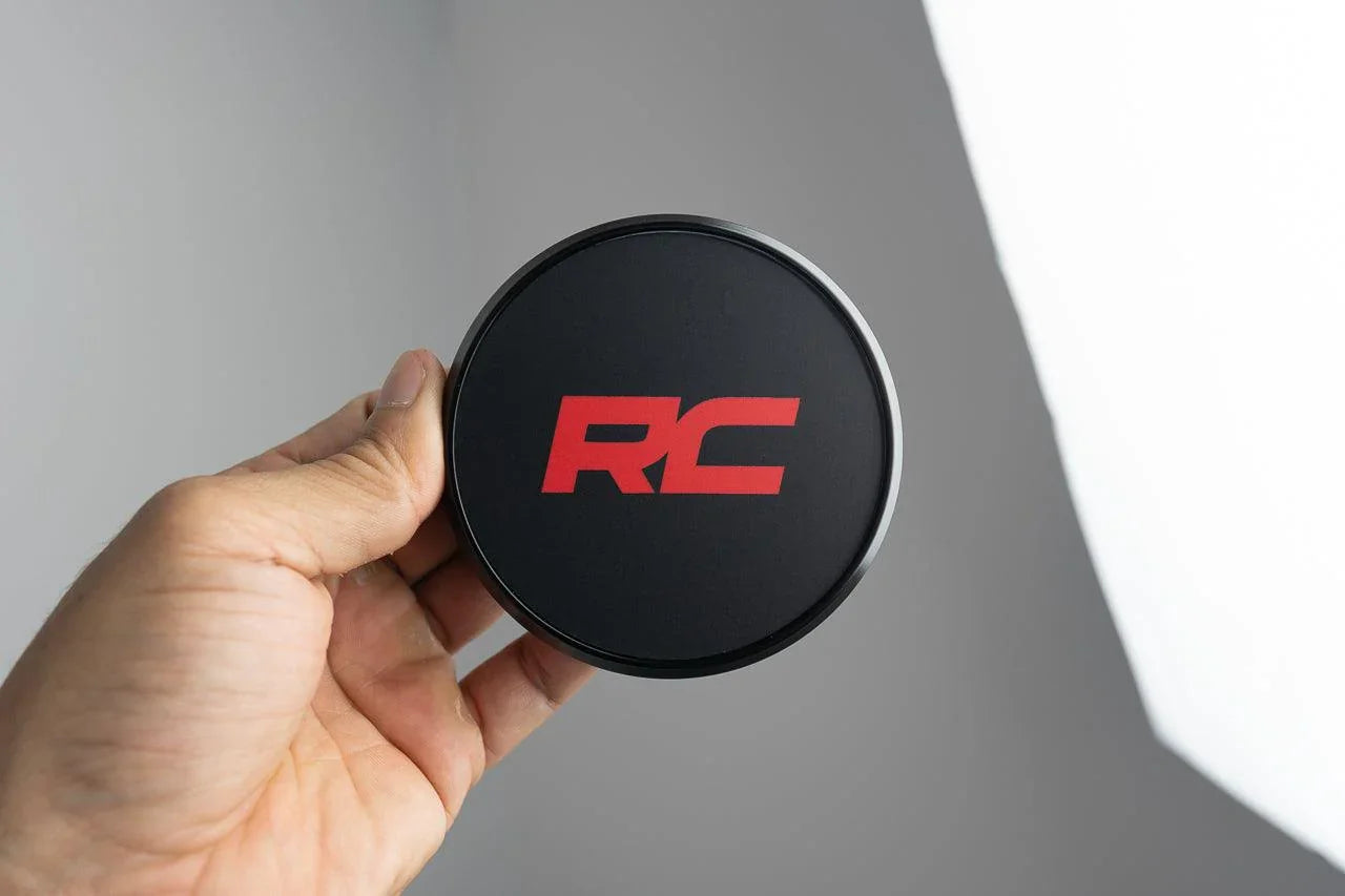 RC 3.5" Black Series Round Cover Overlays - Universal StickerFab