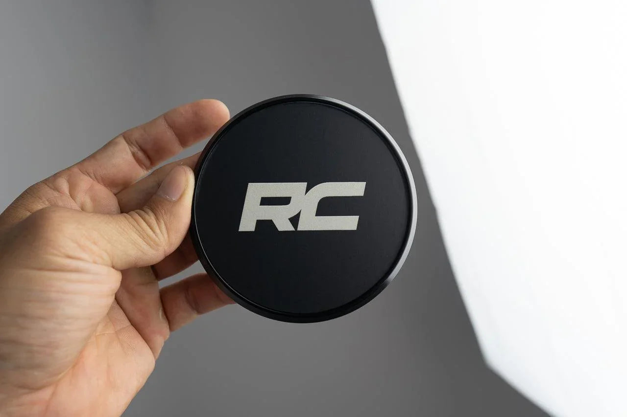 RC 3.5" Black Series Round Cover Overlays - Universal StickerFab