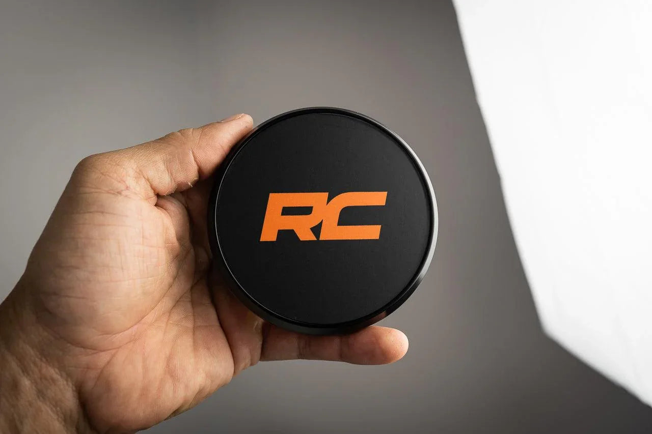 RC 3.5" Black Series Round Cover Overlays - Universal StickerFab