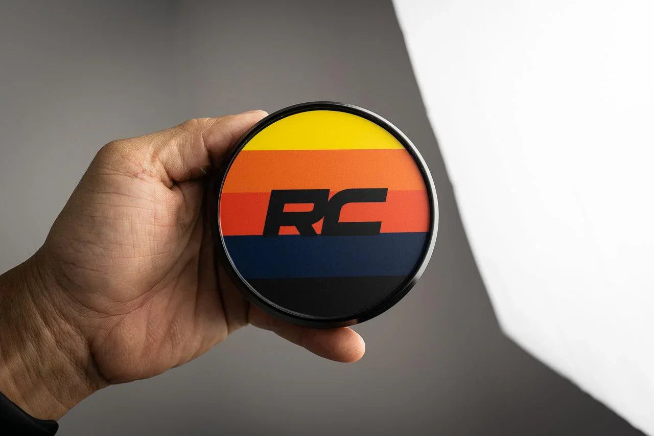 RC 3.5" Black Series Round Cover Overlays - Universal StickerFab