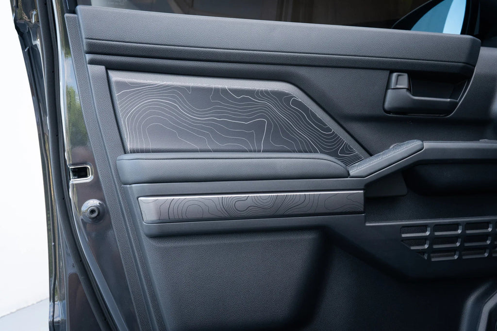 Door Topographic Map Overlays - *2025+ 4Runner StickerFab