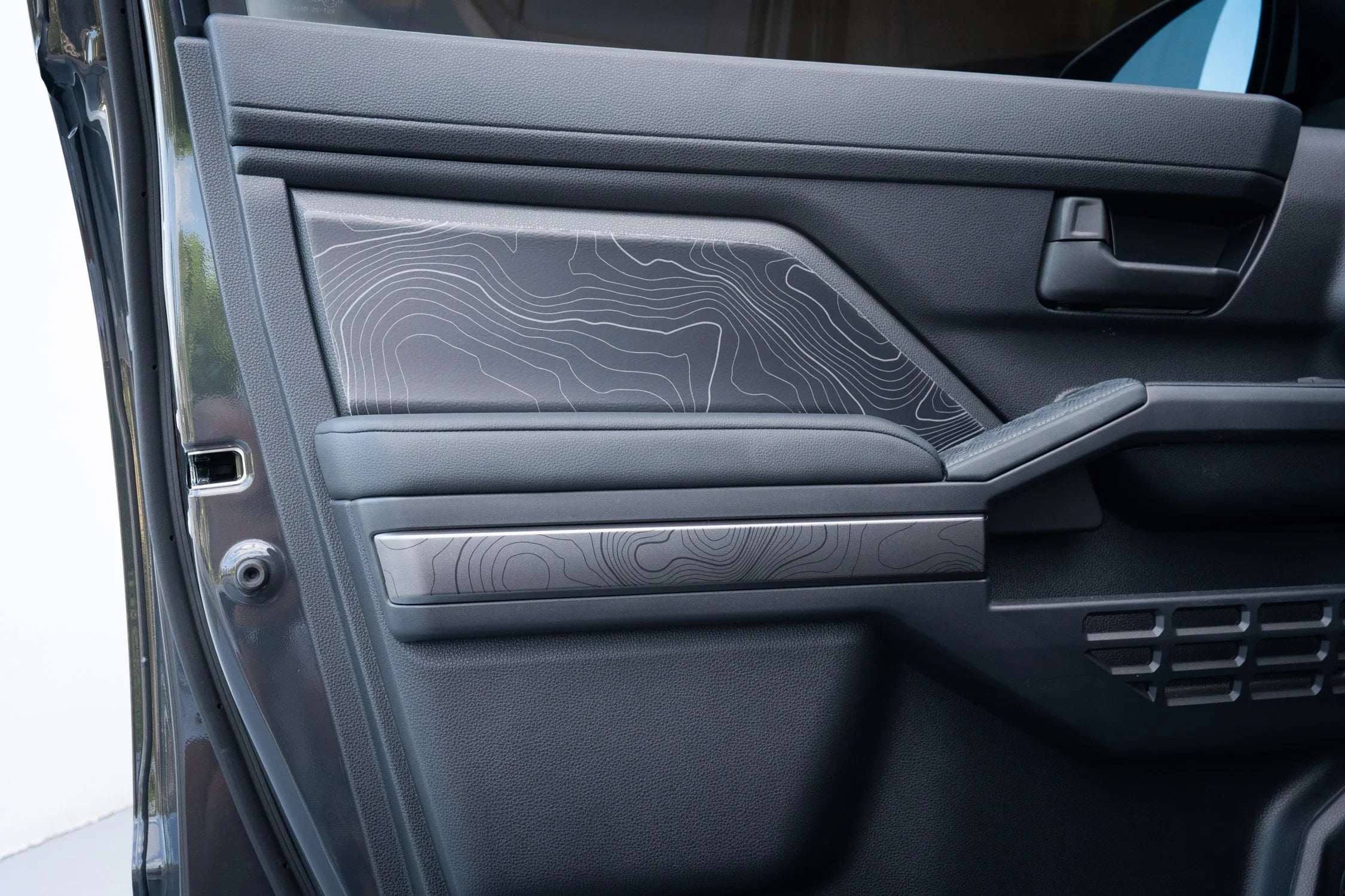 Door Topographic Map Overlays - *2025+ 4Runner StickerFab