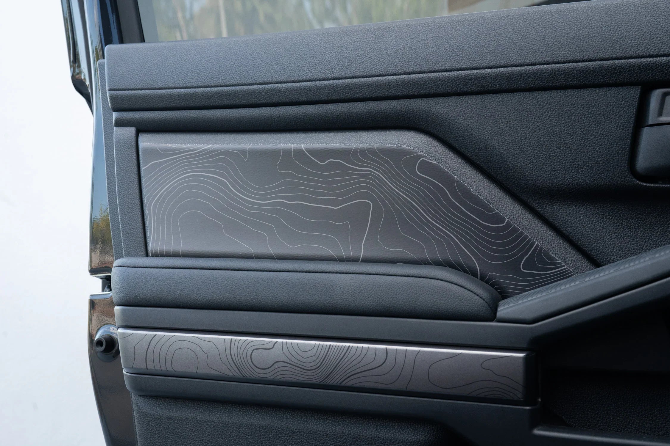 Door Topographic Map Overlays - *2025+ 4Runner StickerFab