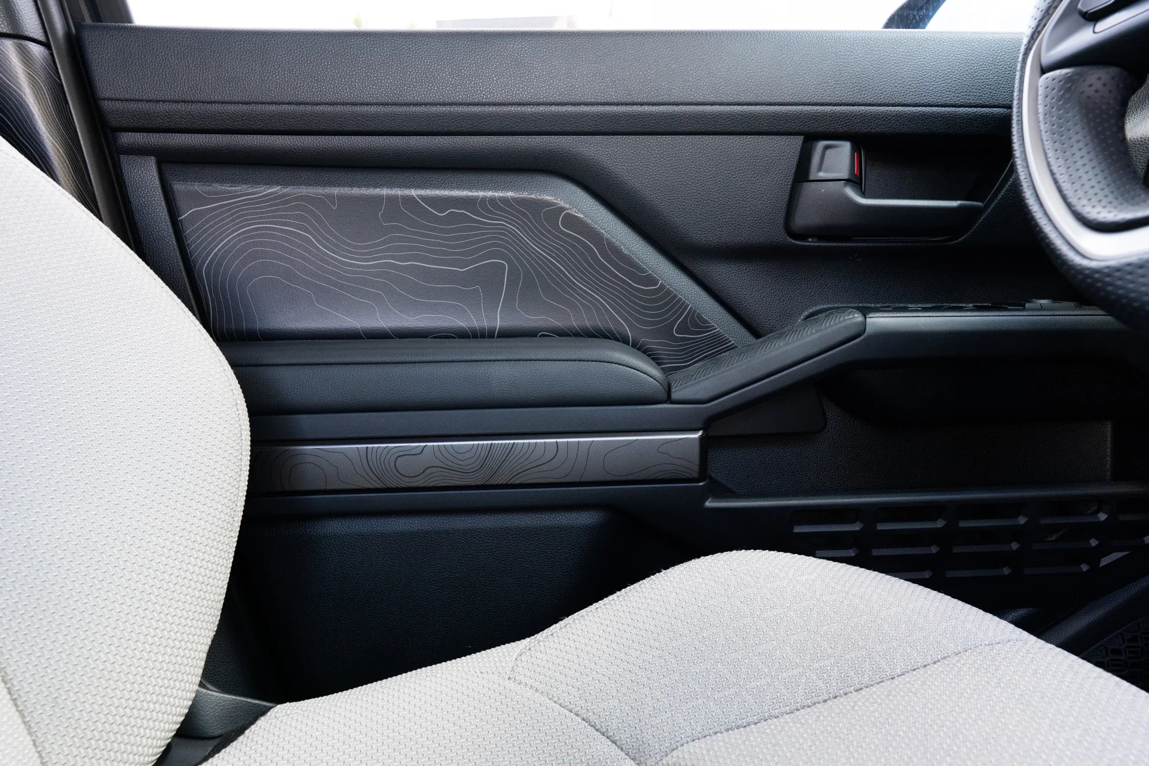 Door Topographic Map Overlays - *2025+ 4Runner StickerFab