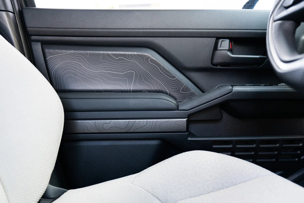 Door Topographic Map Overlays - *2025+ 4Runner StickerFab