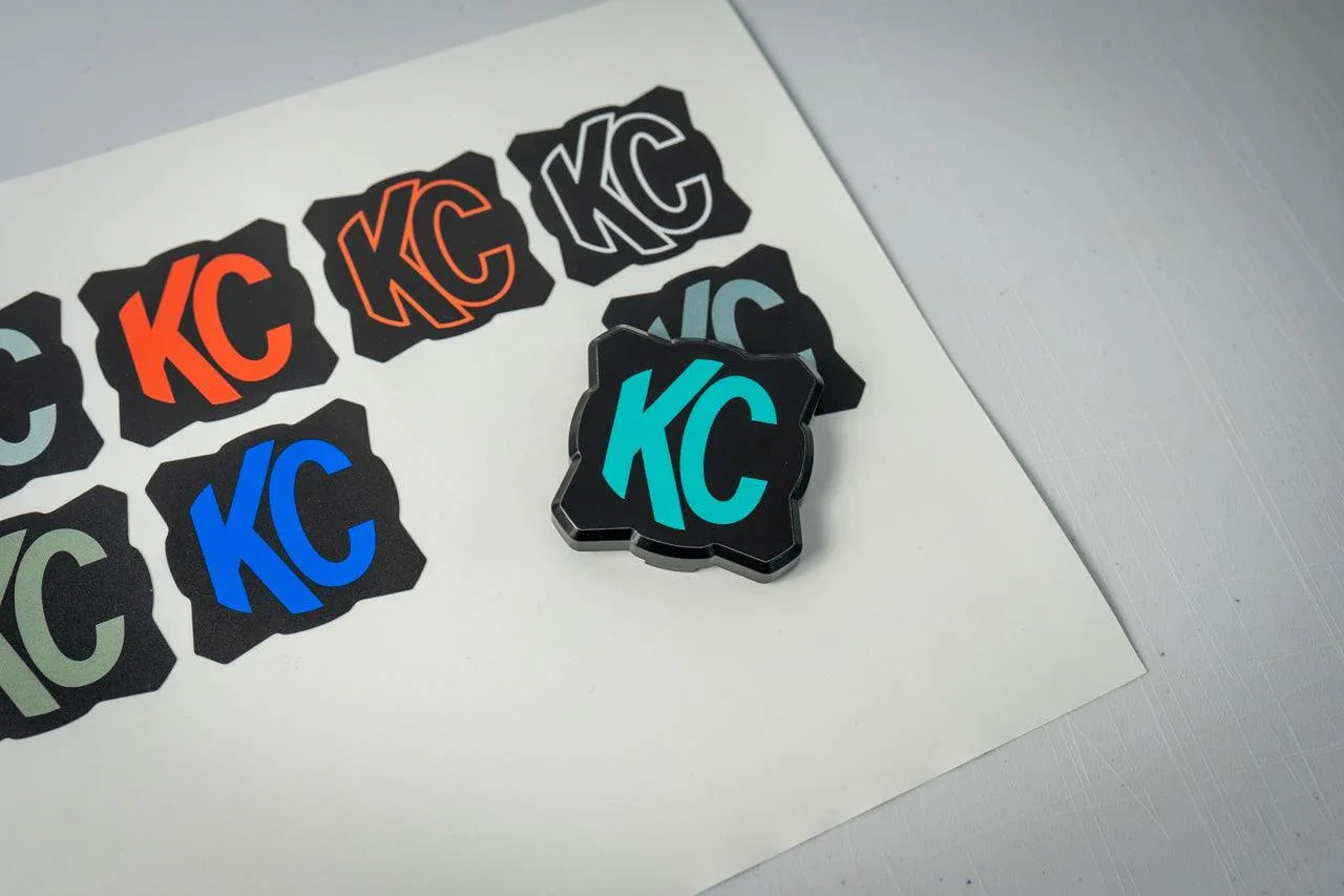 KC HiLITES Flex Era 1 Cover Overlays - Universal StickerFab