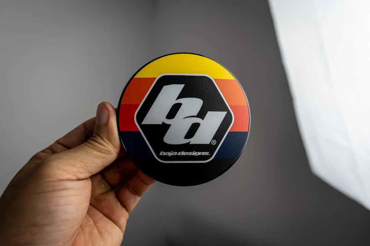 Baja Designs Squadron-R (Round) Light Cover Overlays  - Universal StickerFab