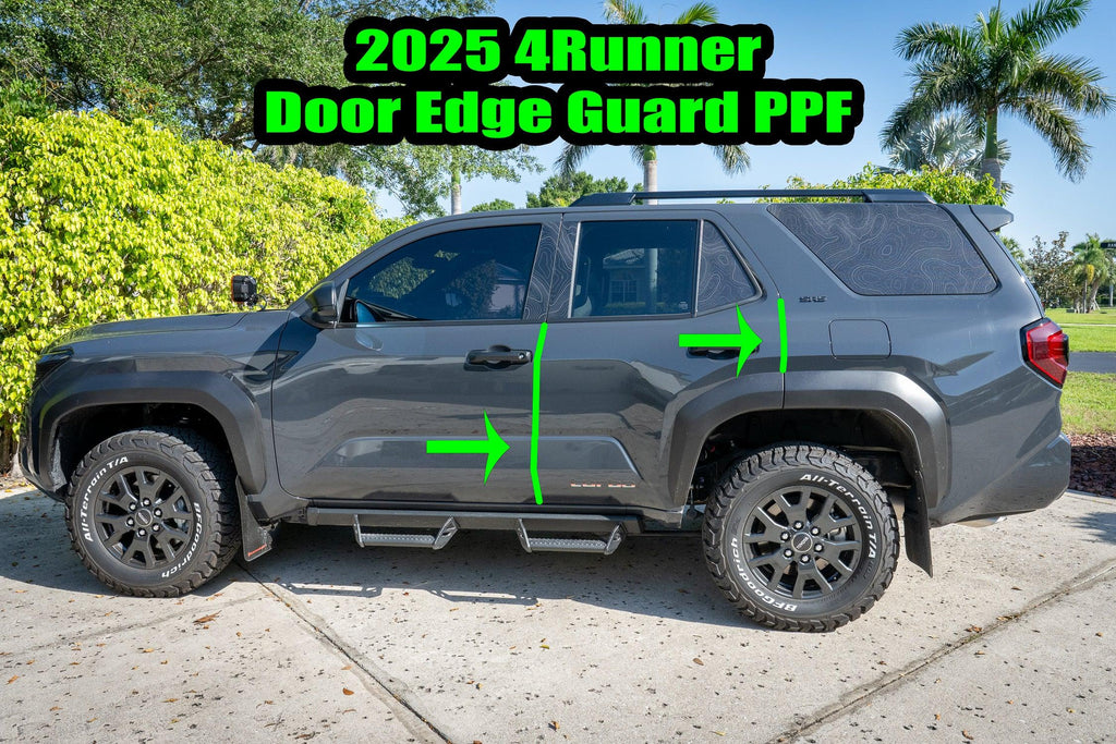 eXpert Door Edge Protection Film (Clear PPF) - 2025+ 4Runner StickerFab