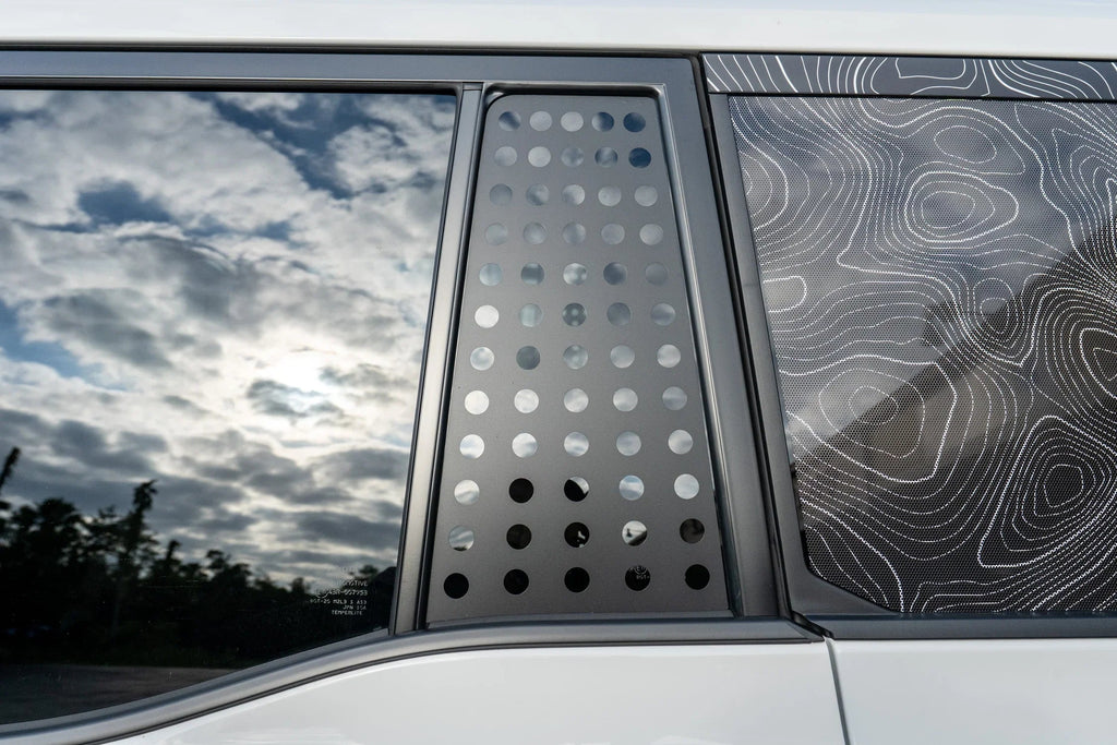 Vent Window Overlay with Holes - 2024+ Land Cruiser / GX 550 StickerFab