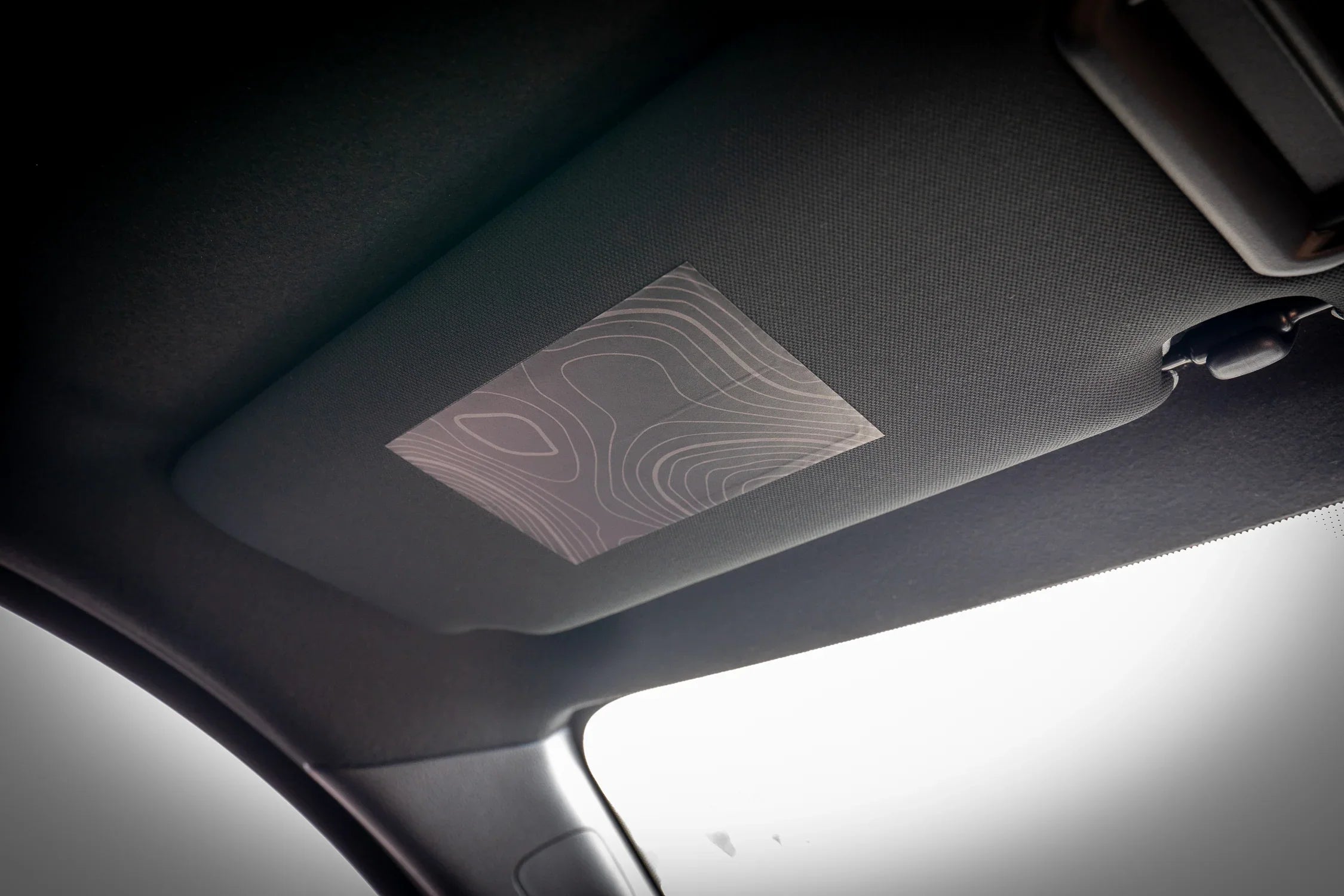 Sun Visor Airbag Label Overlays - 2025+ 4Runner StickerFab