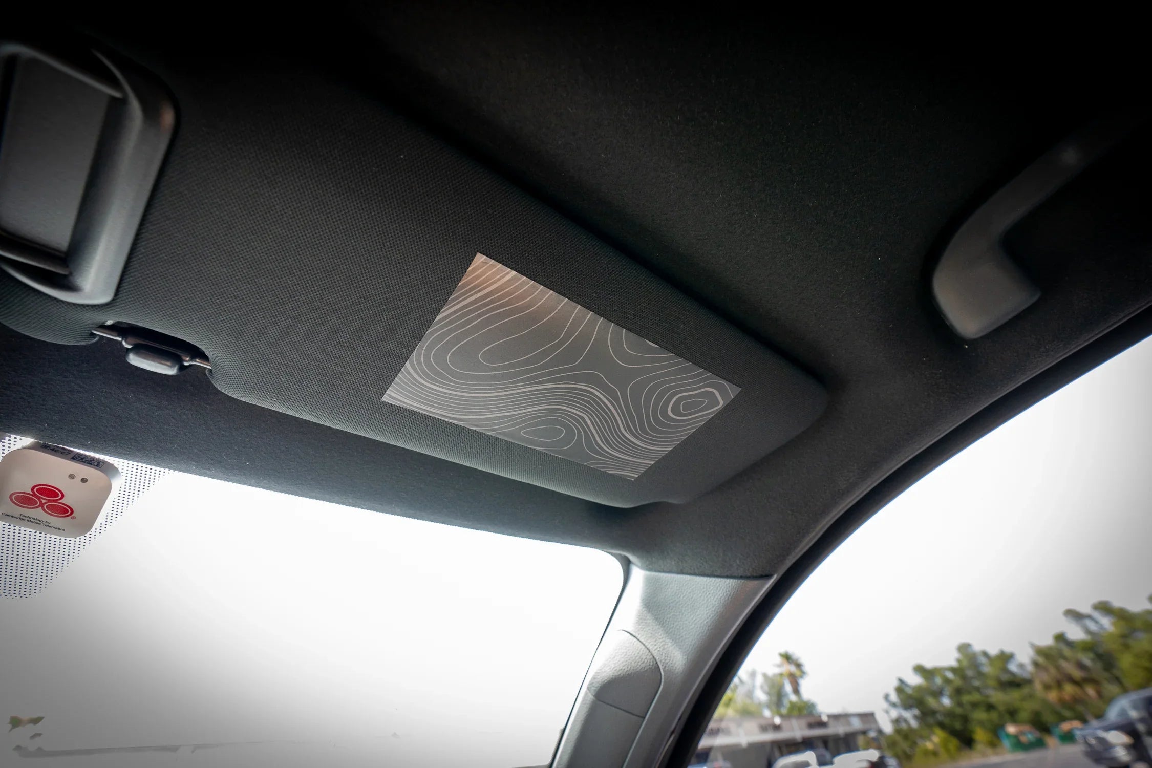 Sun Visor Airbag Label Overlays - 2025+ 4Runner StickerFab