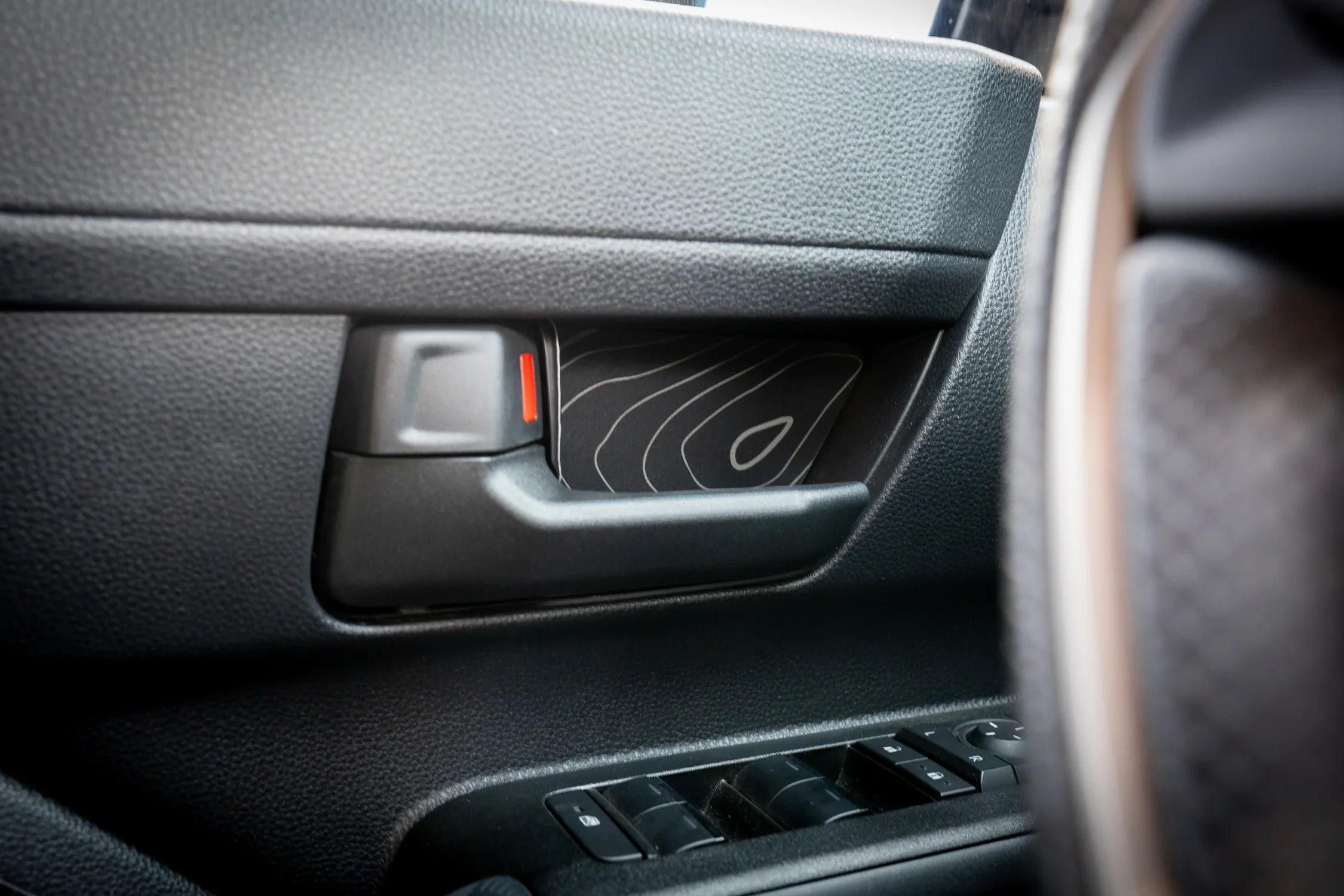 Topographic Inner Door Cup Overlays - 2024+ Tacoma / 2025+ 4Runner StickerFab