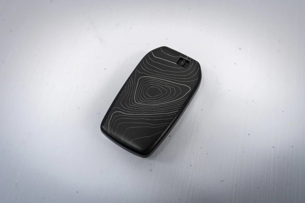 Topographic Key Fob Overlays - 2024+ Tacoma / 2025+ 4Runner StickerFab