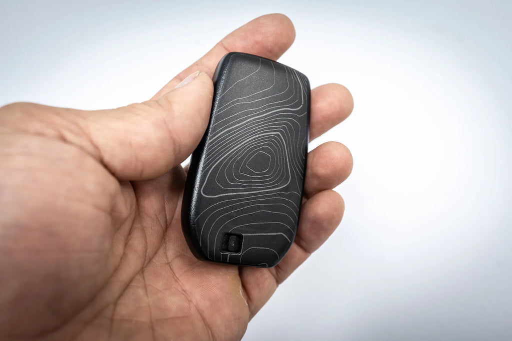 Topographic Key Fob Overlays - 2024+ Tacoma / 2025+ 4Runner StickerFab