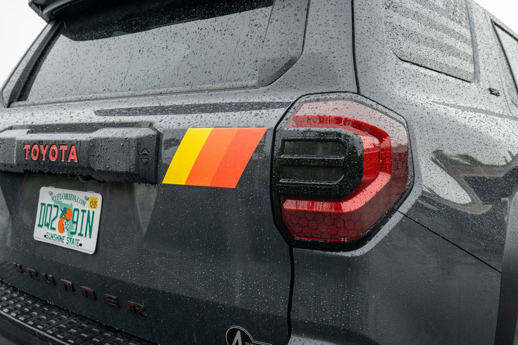 Heritage Retro TRD Style Liftgate Stripes - 2025+ 4Runner StickerFab