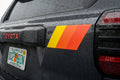 Heritage Retro TRD Style Liftgate Stripes - 2025+ 4Runner StickerFab
