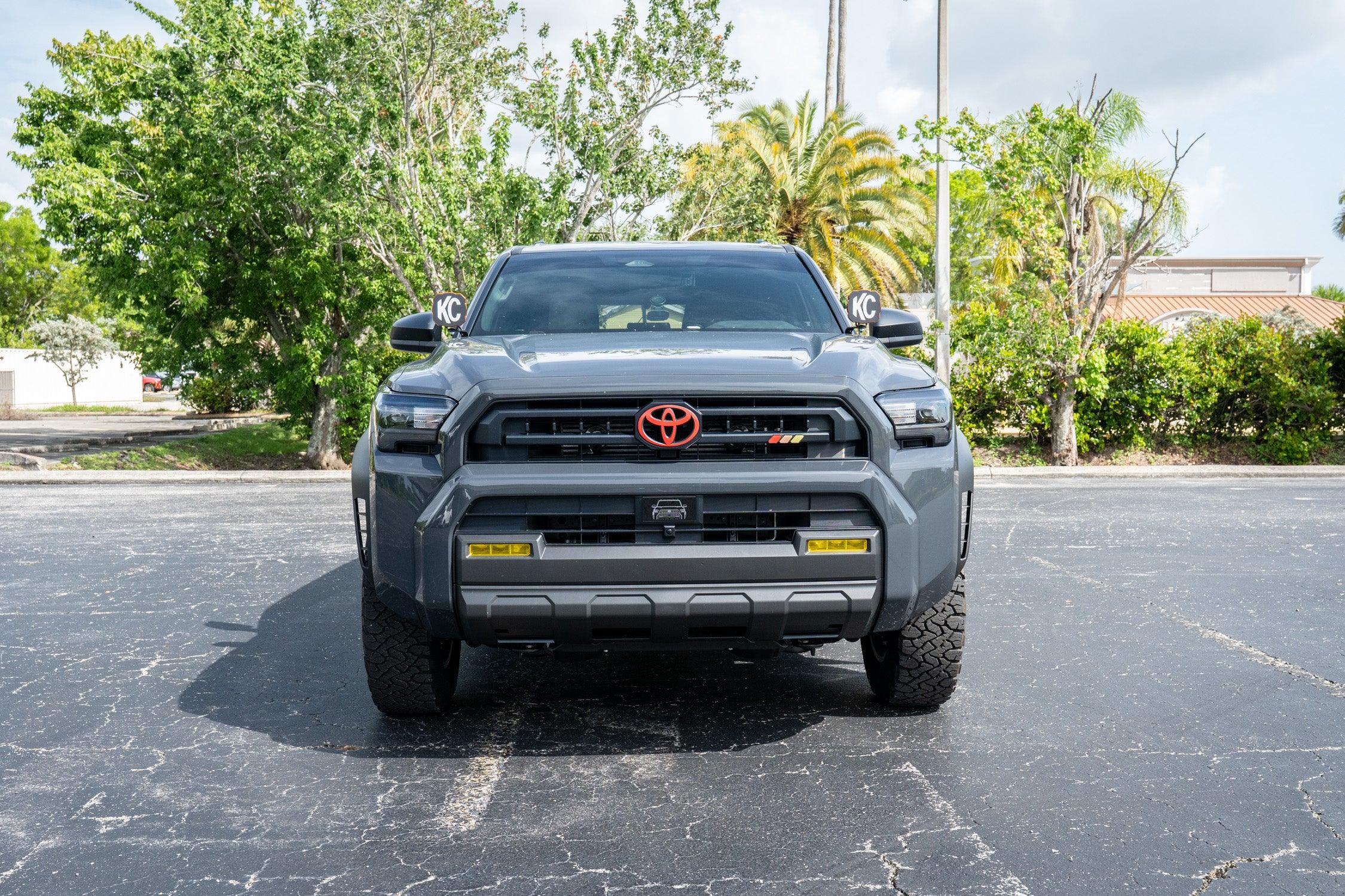 Front OEM Cover Overlays - *2024+ Tacoma / *2025+ 4Runner StickerFab