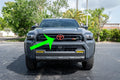 Front OEM Cover Overlays - *2024+ Tacoma / *2025+ 4Runner StickerFab