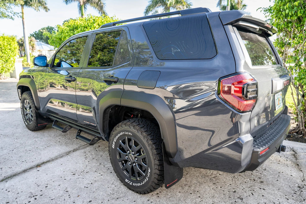 Topographic Map Fuel Door Overlay - 2025+ 4Runner StickerFab