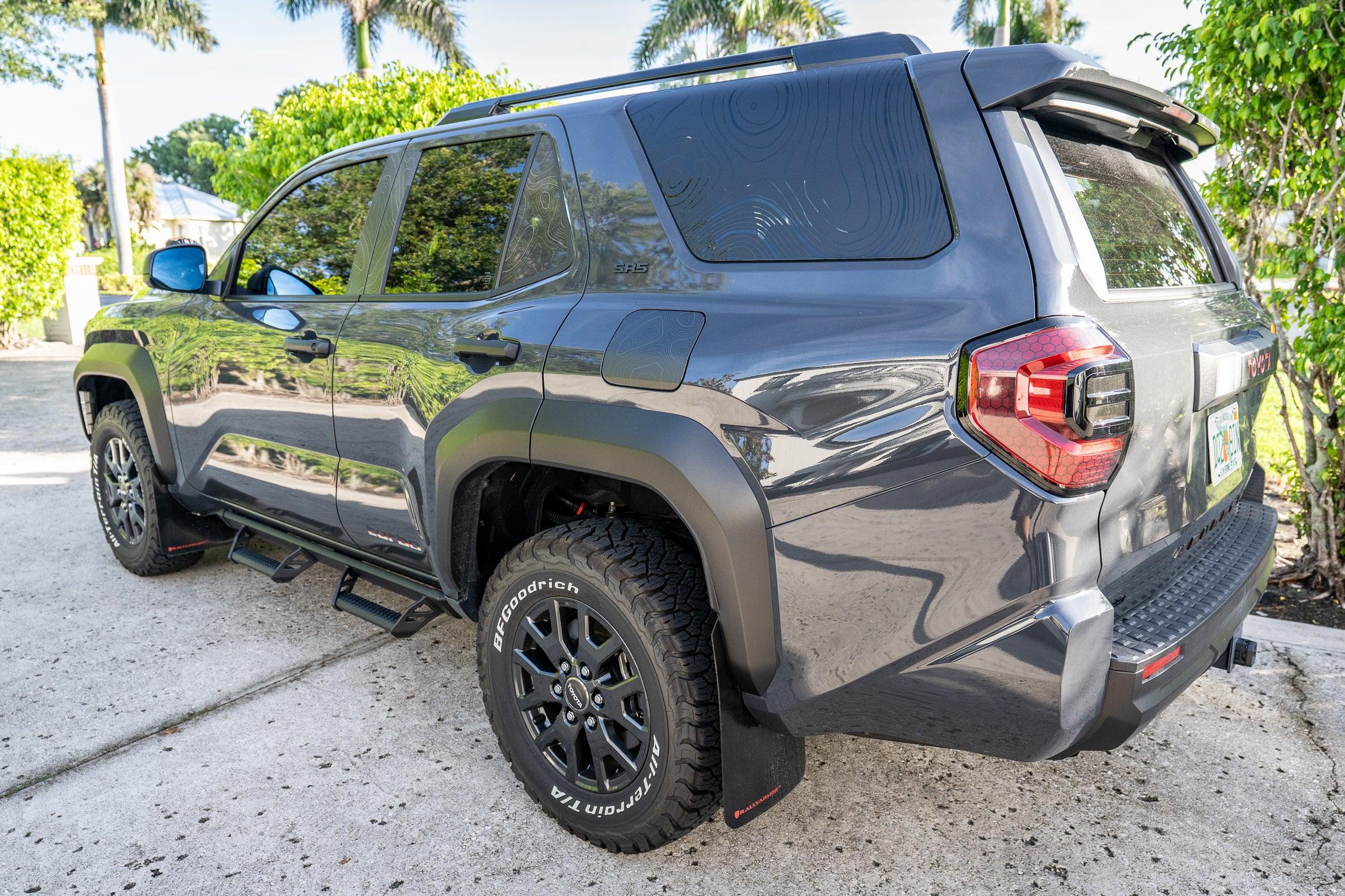 Topographic Rear Window Overlay V2 - 2025+ 4Runner StickerFab
