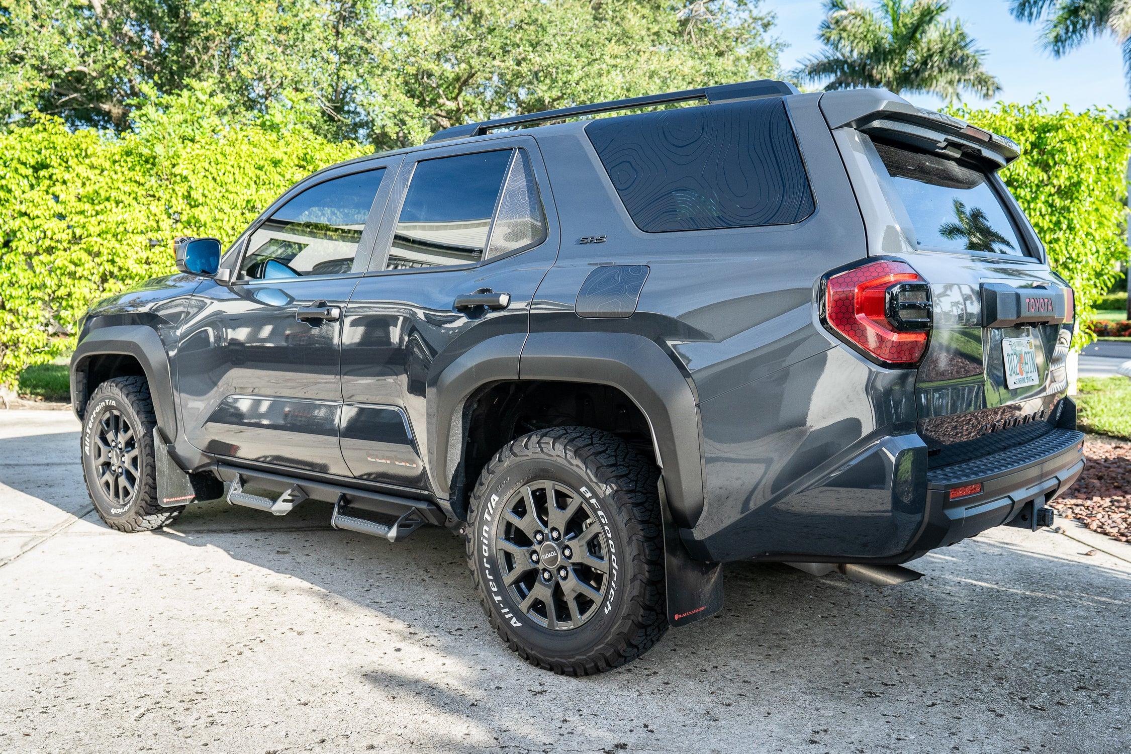Topographic Rear Window Overlay V2 - 2025+ 4Runner StickerFab