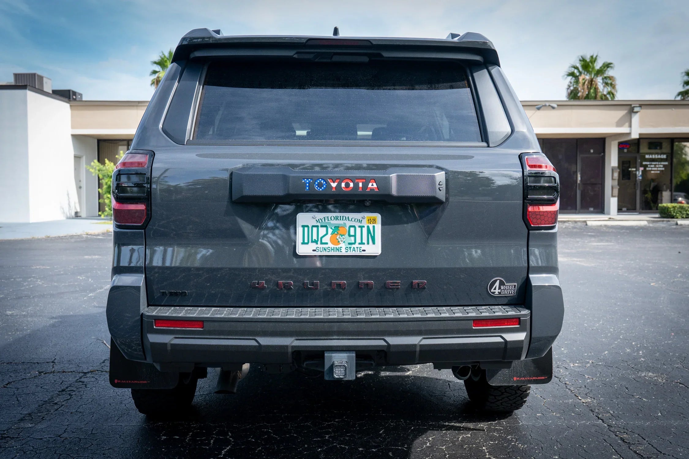 TOYOTA Freedom Series Rear Hatch Liftgate Emblem Inlays - 2025+ 4Runner StickerFab