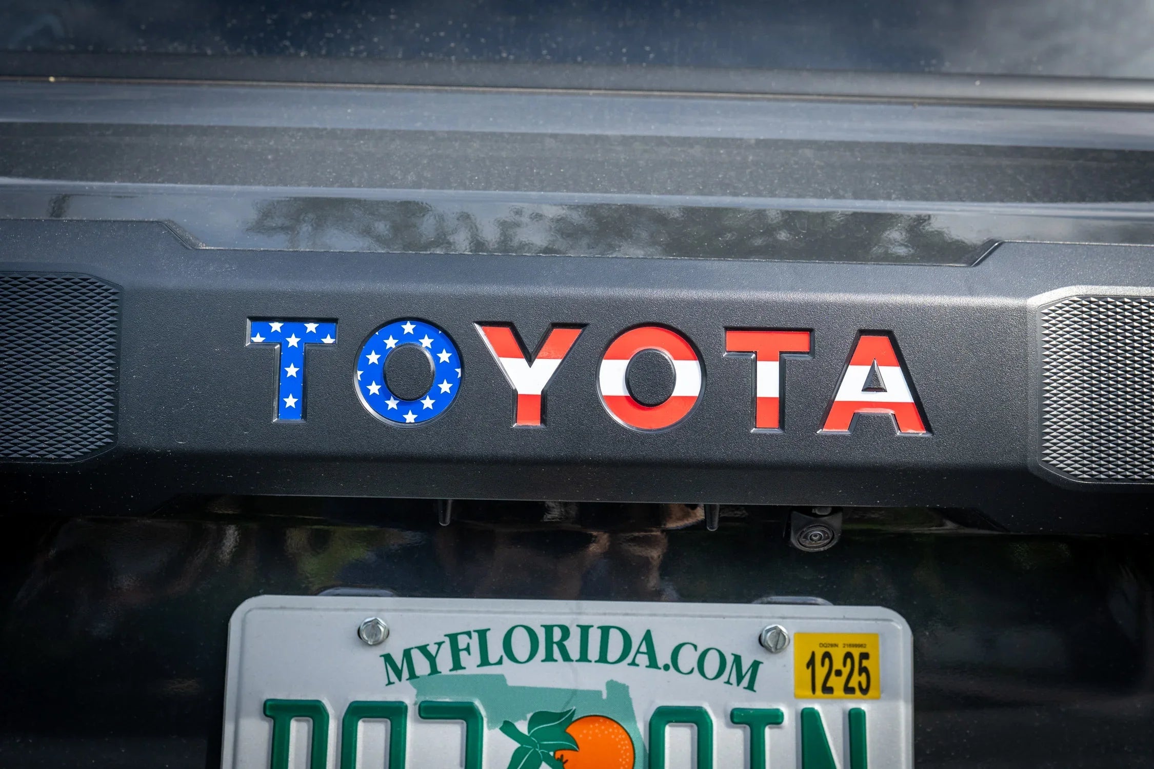 TOYOTA Freedom Series Rear Hatch Liftgate Emblem Inlays - 2025+ 4Runner StickerFab