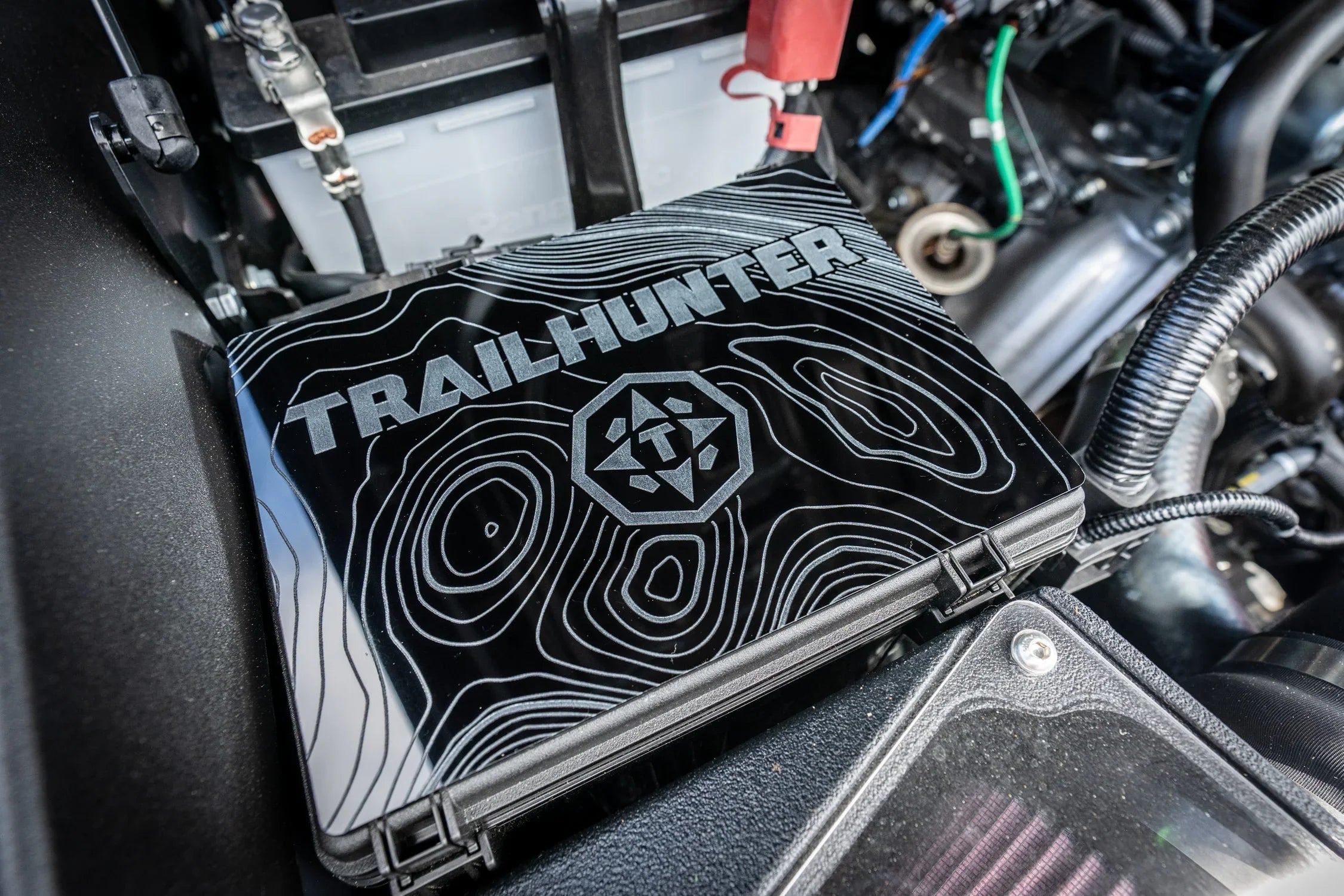 Trailhunter Special Edition Fuse Box Acrylic Plates - *2024+ Tacoma / 2025+ 4Runner StickerFab