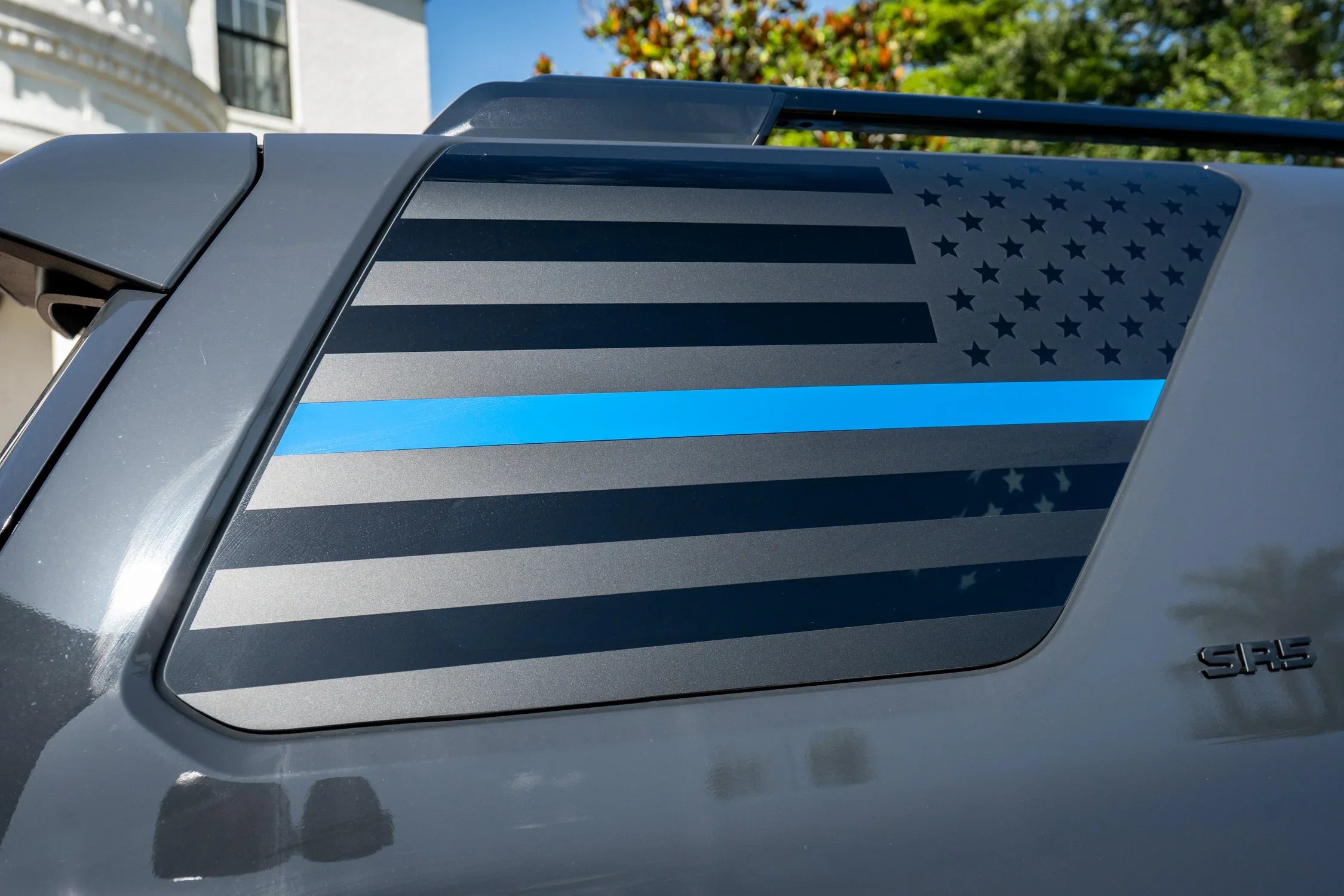 American Flag Rear Window Overlays - 2025+ 4Runner StickerFab