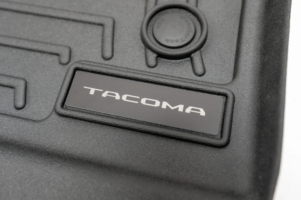 Tacoma Weathertech or Husky Floor Mat Logo (Etched) - Universal StickerFab