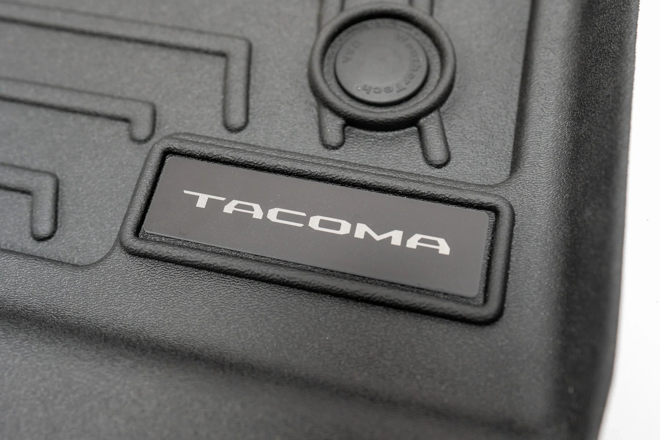 Tacoma Weathertech or Husky Floor Mat Logo (Etched) - Universal StickerFab