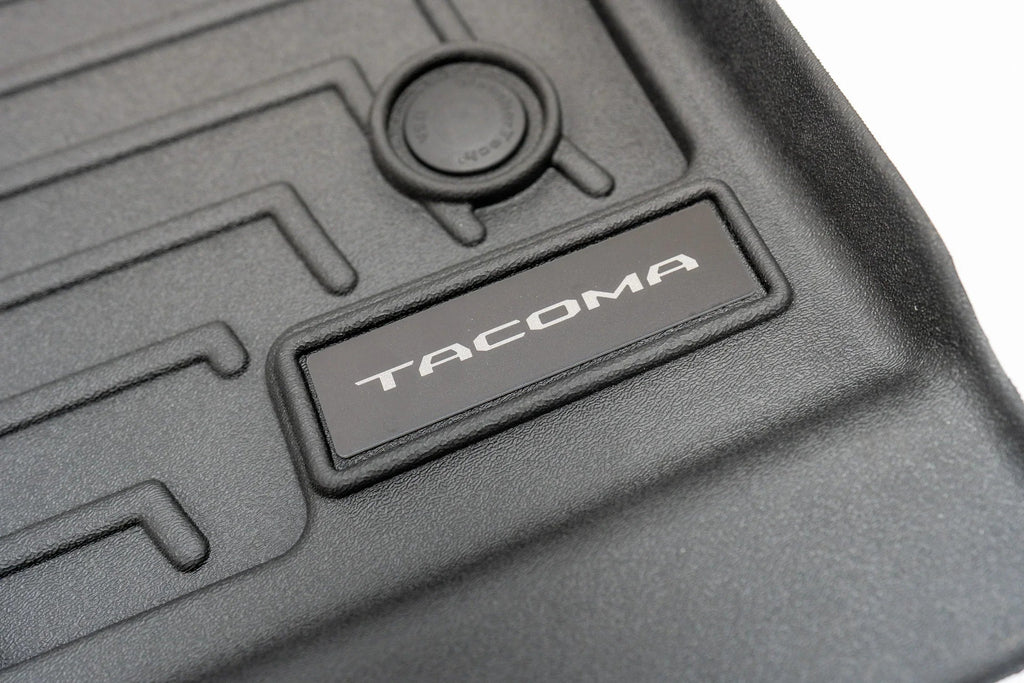 Tacoma Weathertech or Husky Floor Mat Logo (Etched) - Universal StickerFab
