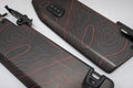 Topographic Map Sun Visor Overlays - 2018+ Wrangler JL / Gladiator JT StickerFab