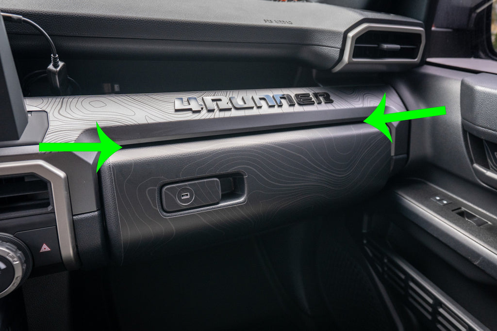 Glove Box Rattle Fix - 2025+ 4Runner StickerFab
