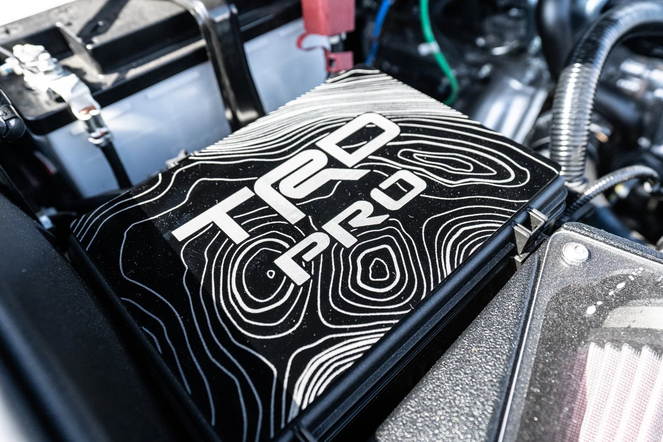 TRD Pro Special Edition Passenger Side Fuse Box Acrylic Plate - 2024+ Tacoma / 2025+ 4Runner StickerFab