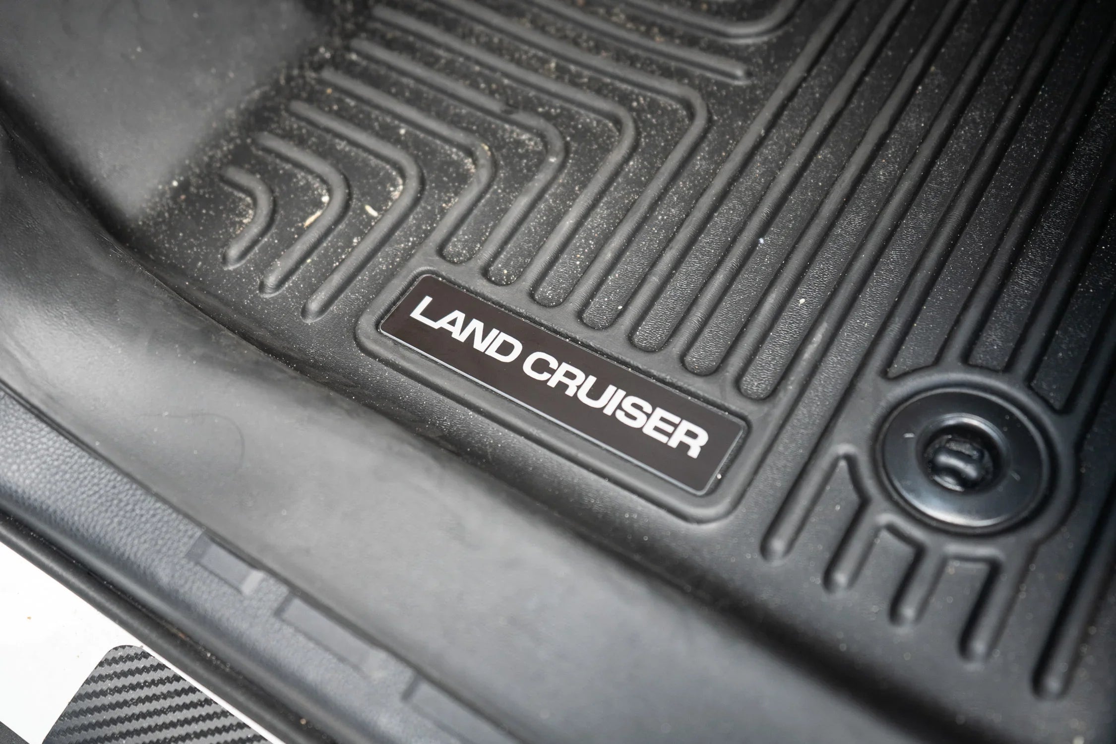 Land Cruiser Weathertech or Husky Floor Mat Logo (Etched) - Universal StickerFab
