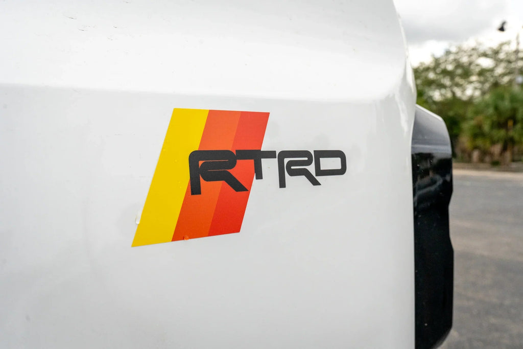 Heritage RTRD Fender Decals (Pair) fits all Toyota Vehicles StickerFab