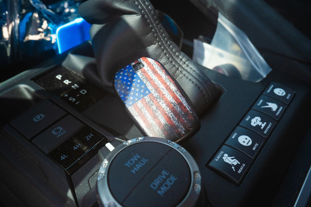 Freedom Series Key Fob Overlays - 2024+ Tacoma / 2025+ 4Runner StickerFab