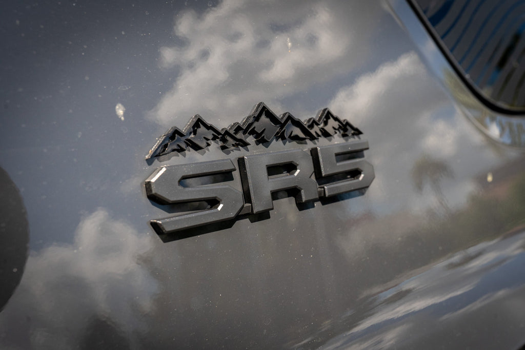 Acrylic C Pillar Mountain Range Emblem - 2024+ Tacoma / 2025+ 4Runner StickerFab