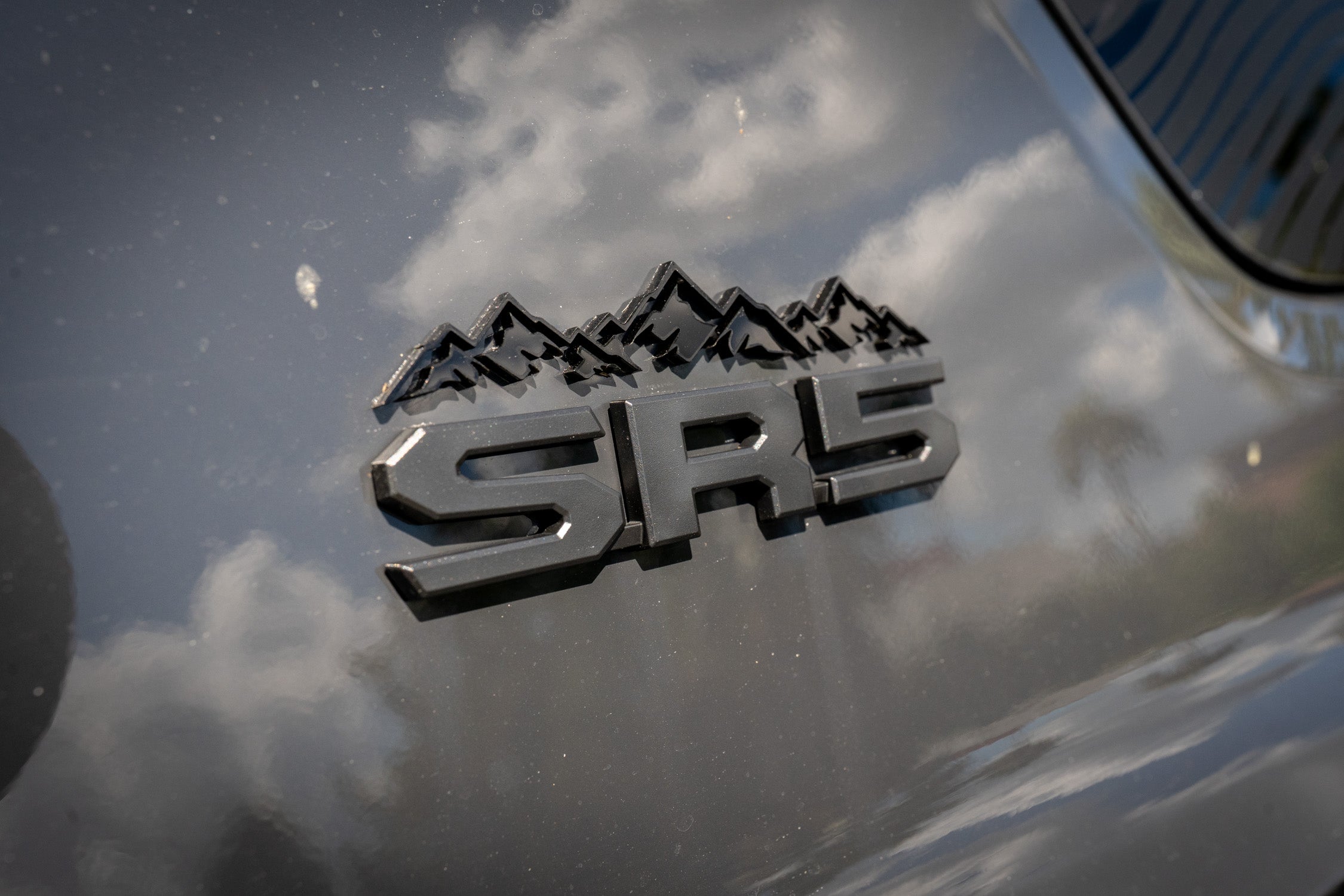 Acrylic C Pillar Mountain Range Emblem - 2024+ Tacoma / 2025+ 4Runner StickerFab