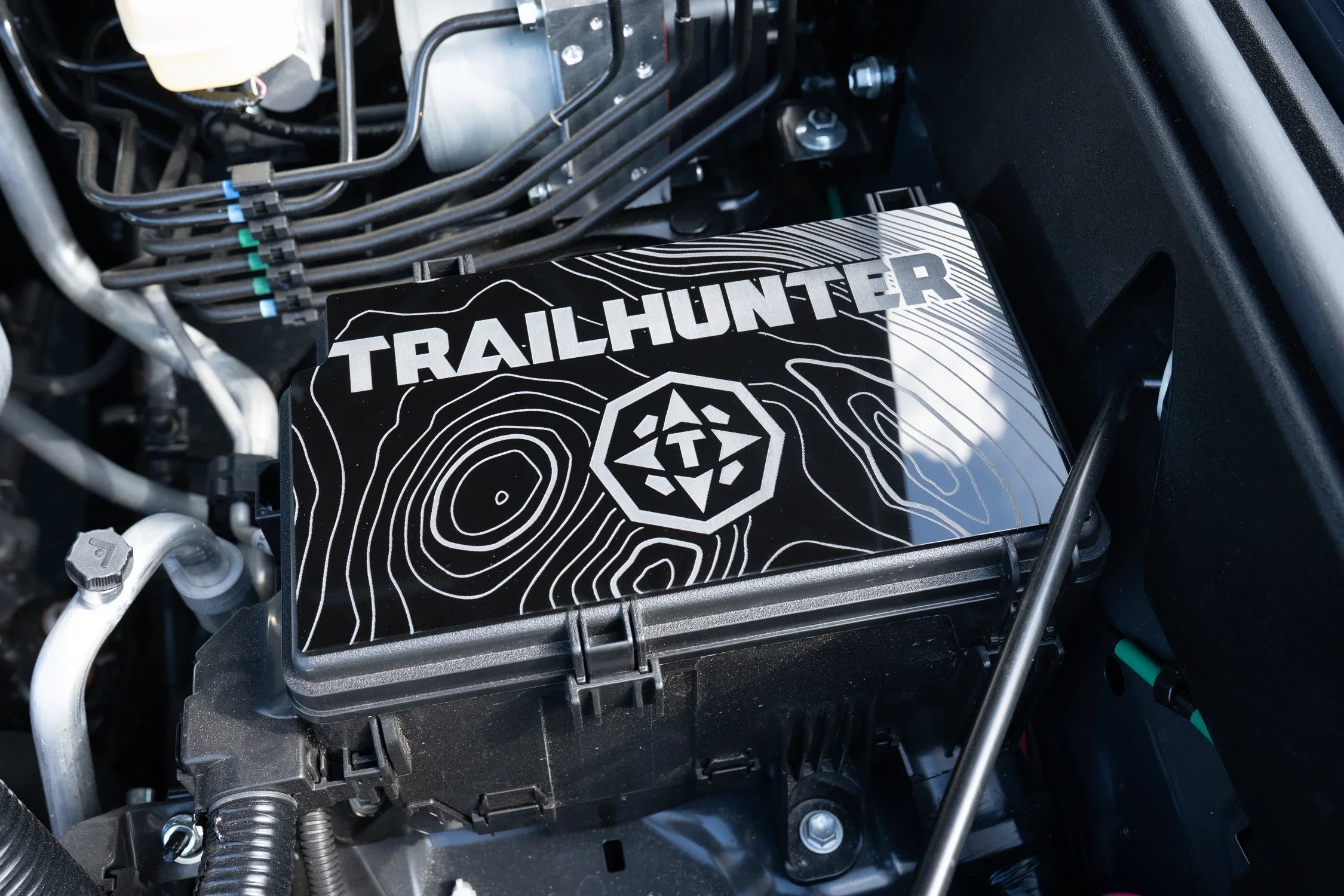 Trailhunter Special Edition Fuse Box Acrylic Plates - *2024+ Tacoma / 2025+ 4Runner StickerFab